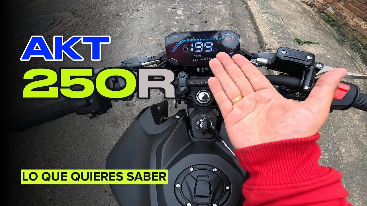 AKT 250R | la NUEVA MOTO de AKT Colombia