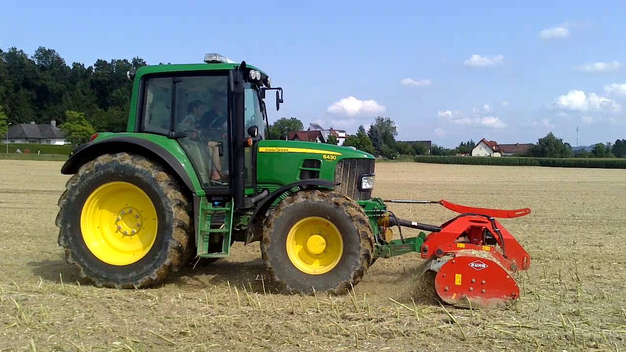 John Deere 6430 Premium und Kuhn BPR 280