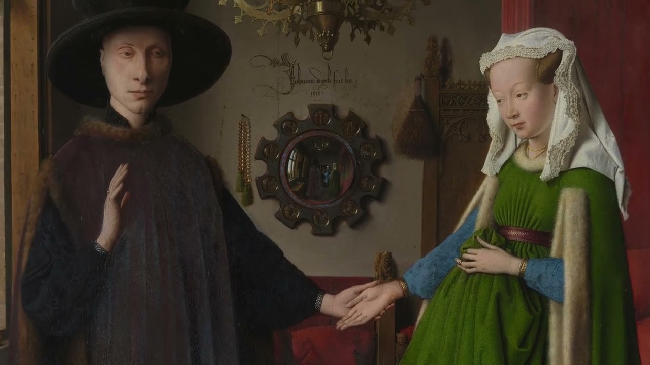 The Arnolfini Portrait | The Chilling Secret Hidden in the Mirror for 600 Years