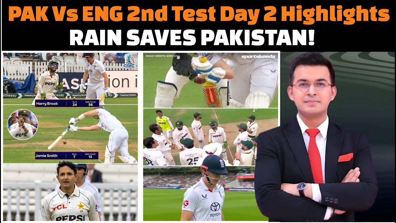Pakistan vs England Second Test Day 3 Complete Highlights 2026 Today.