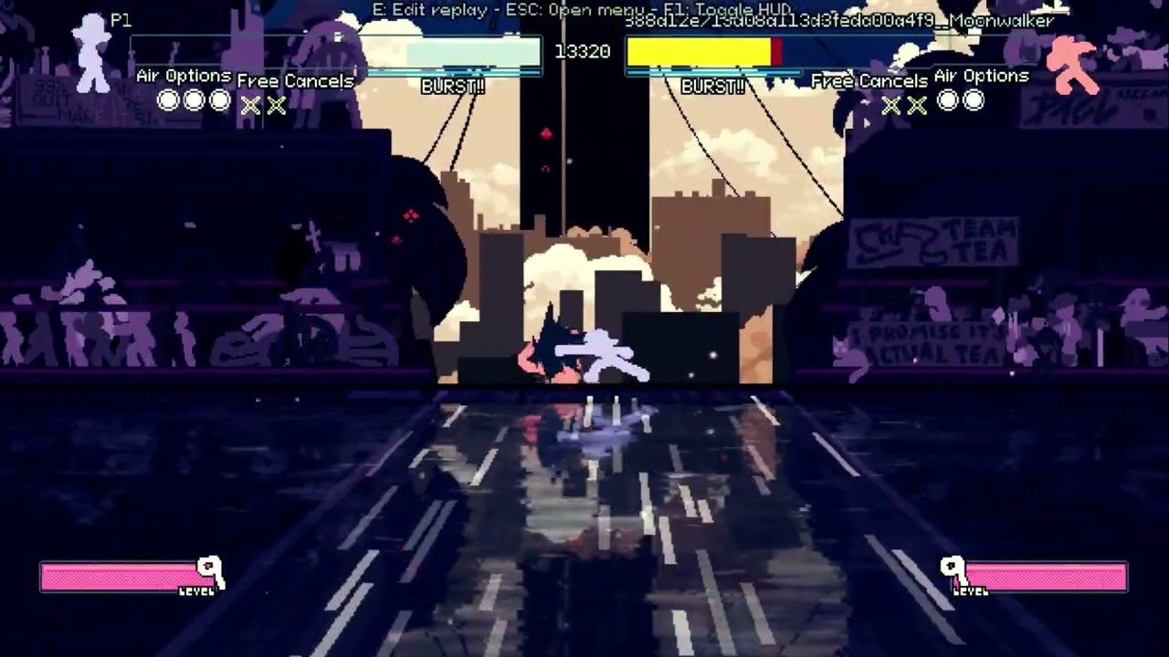 🎩Doubledown vs Moonwalker🎩 (MJ) || Your Only Move Is Hustle (Yomi Hustle) || #fight #games
