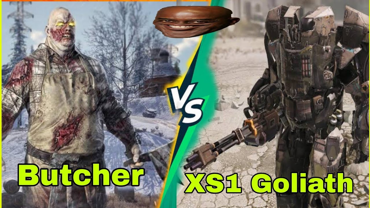 Butcher vs XS1 Goliath cod mobile