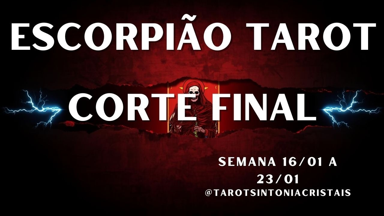 ESCORPIÃO ♏ AVISO DO UNIVERSO 🚨 CORTE ENERGÉTICO E LIBERTAÇÃO 🔮