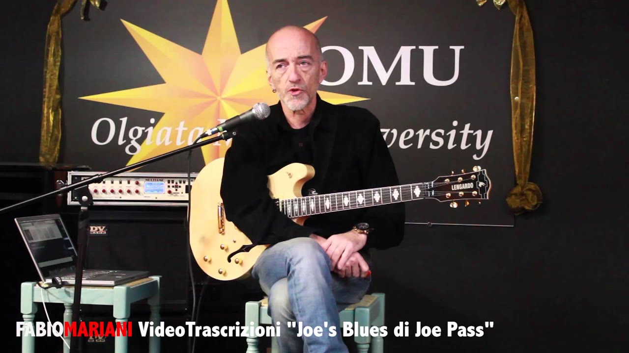 Fabio Mariani Video Trascrizione dell'assolo di Joe Pass 