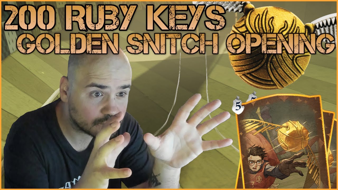 ⚡ Harry Potter : Magic Awakened 200 RUBY KEYS GOLDEN SNITCH OPENING ⚡
