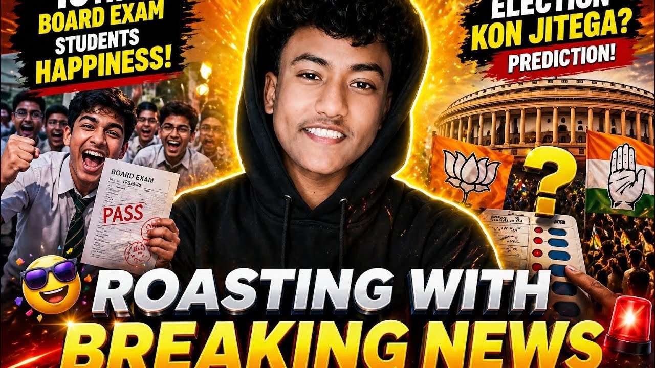 Board Exam Result vs Election Result 🤯 | Roasting Video