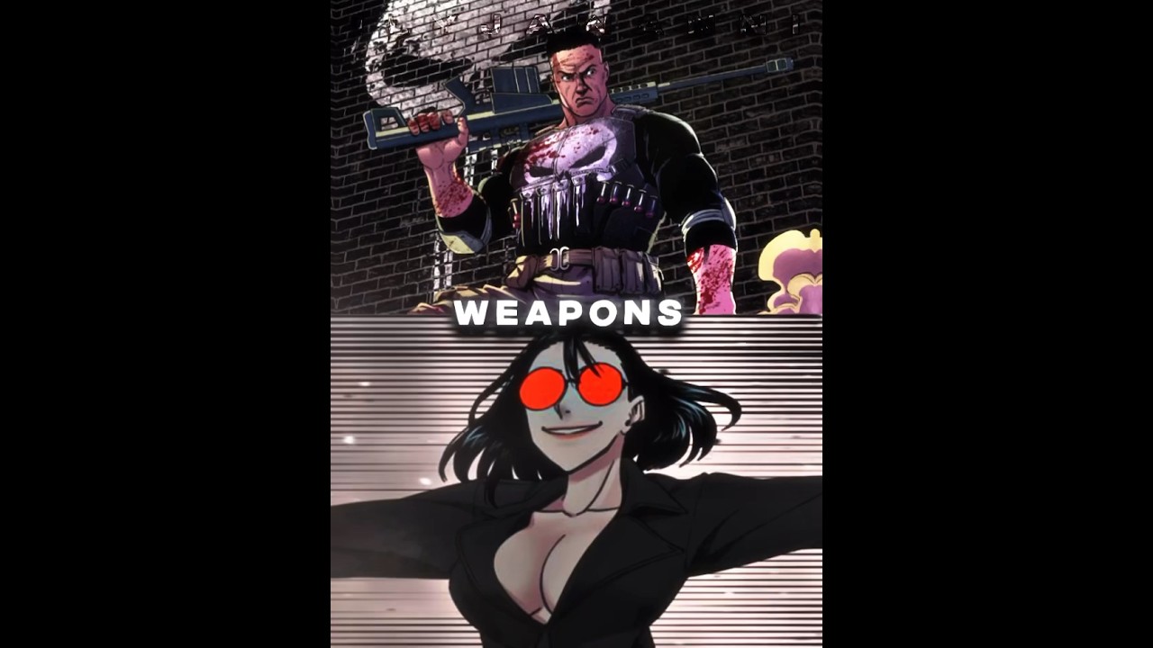The Punisher vs Dalia Mendoza || VS BATTLES || #punisher #daliamendoza #mcu #herokiller #ilyjawanni