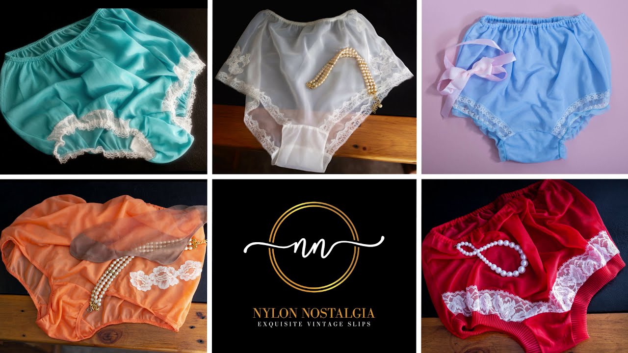 Vintage nylon knickers and panties. Are you a fan of fabulously feminine nylon knickers and panties?
