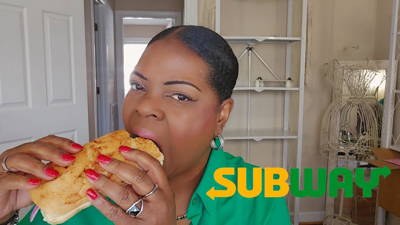 Subway Steak & Cheese Sub CRAVING 😋 