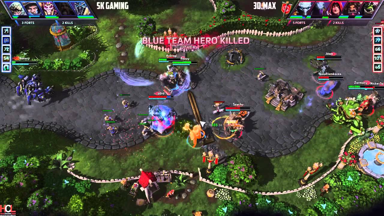 HCL: SK Gaming vs 3D.Max, game 3