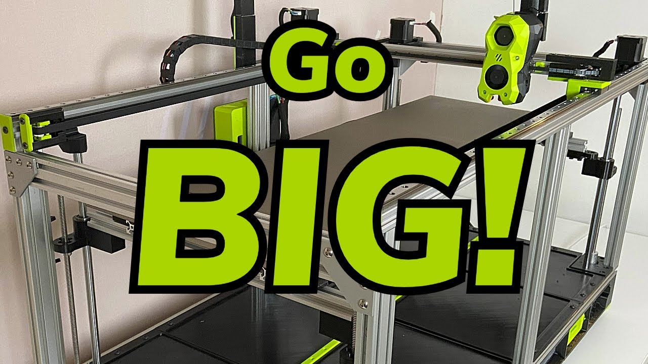 Large DIY 3D printer 2 - completing the build