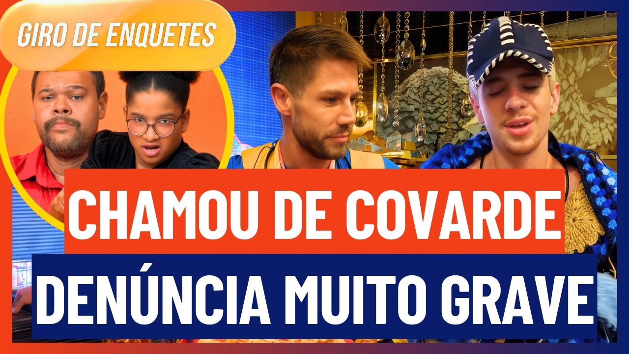 🔵 Juliano ACUSA Jonas ESCANCARA COVARDIA e DENÚNCIA GRAVE ASSUSTA | BBB 26