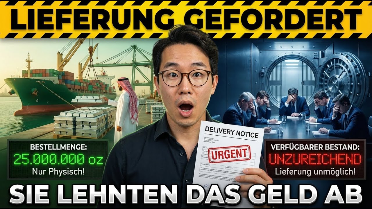 SIE WOLLEN DAS METALL: Großinvestoren fordern physische Lieferung (Banken am Limit)