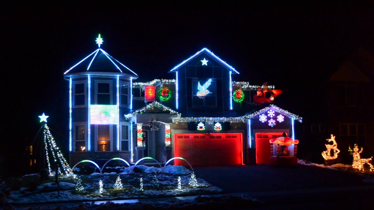 2016 Christmas Light Show - Lights on Pascolo