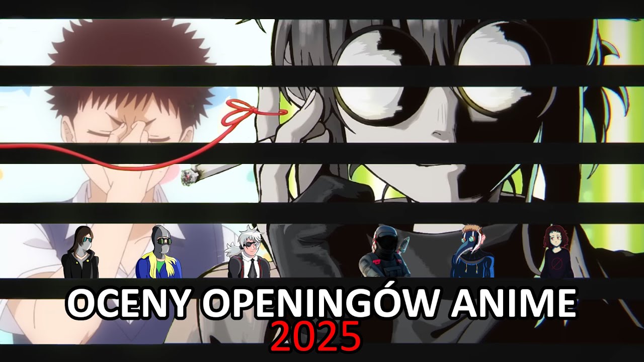 Ranking openingów anime z 2025 (ft. April2001, Czupi, Davez, Dr Plaga, Wiedźmiarz)