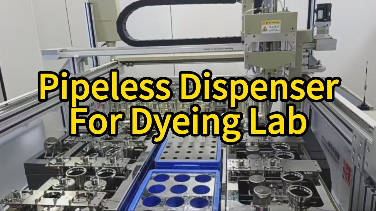 Pipeless Dispenser for Dyeing Lab | Dyeing Lab | Textile workshop