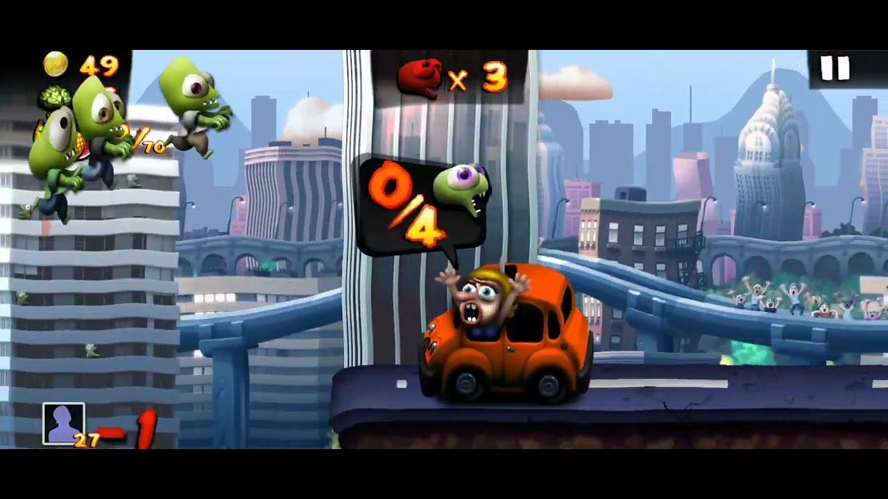 Zombie tsunami  jogo que eu nem lembrava que existia 