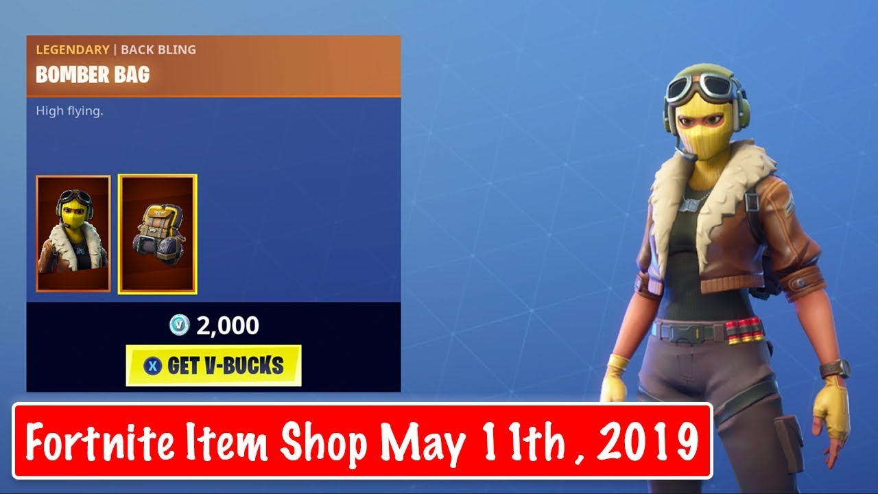 Fortnite Item Shop *NEW* VELOCITY OUTFIT And ASSAULT BOMBER GLIDER [May 11th, 2019] (Fortnite)
