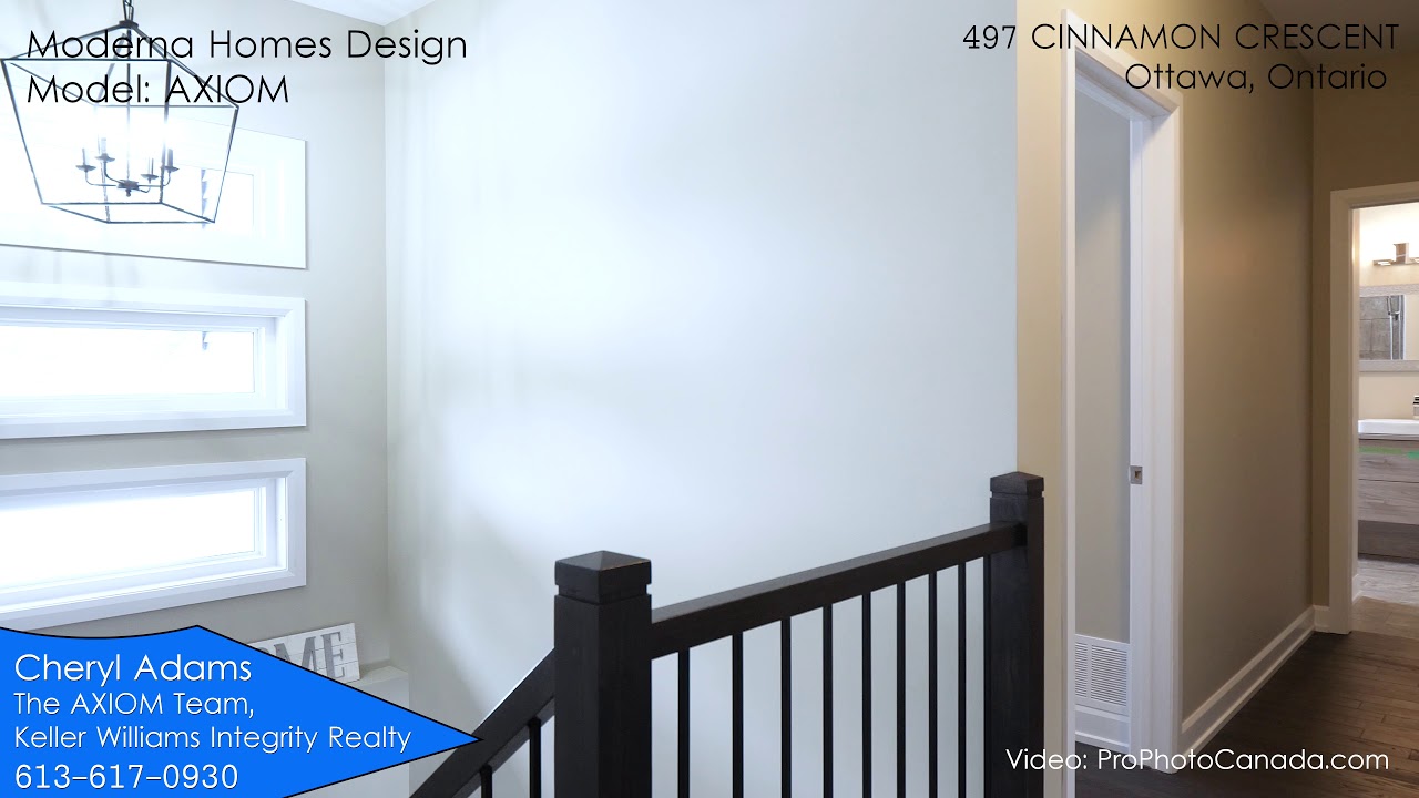 Moderna Homes Ottawa Ontario - Hallway 4K