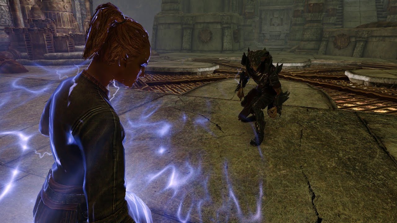 Falmer Shaman vs Faralda | Skyrim