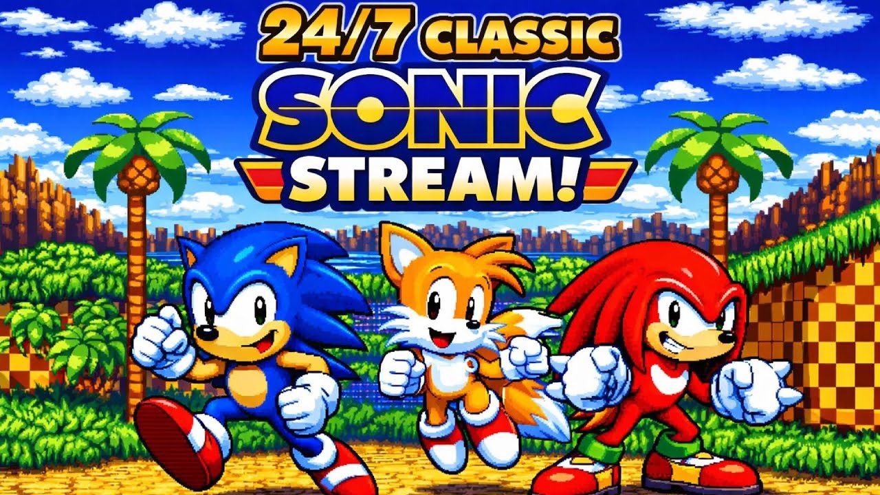 Classic SEGA Sonic Games | Retro Sonic Livestream 24/7