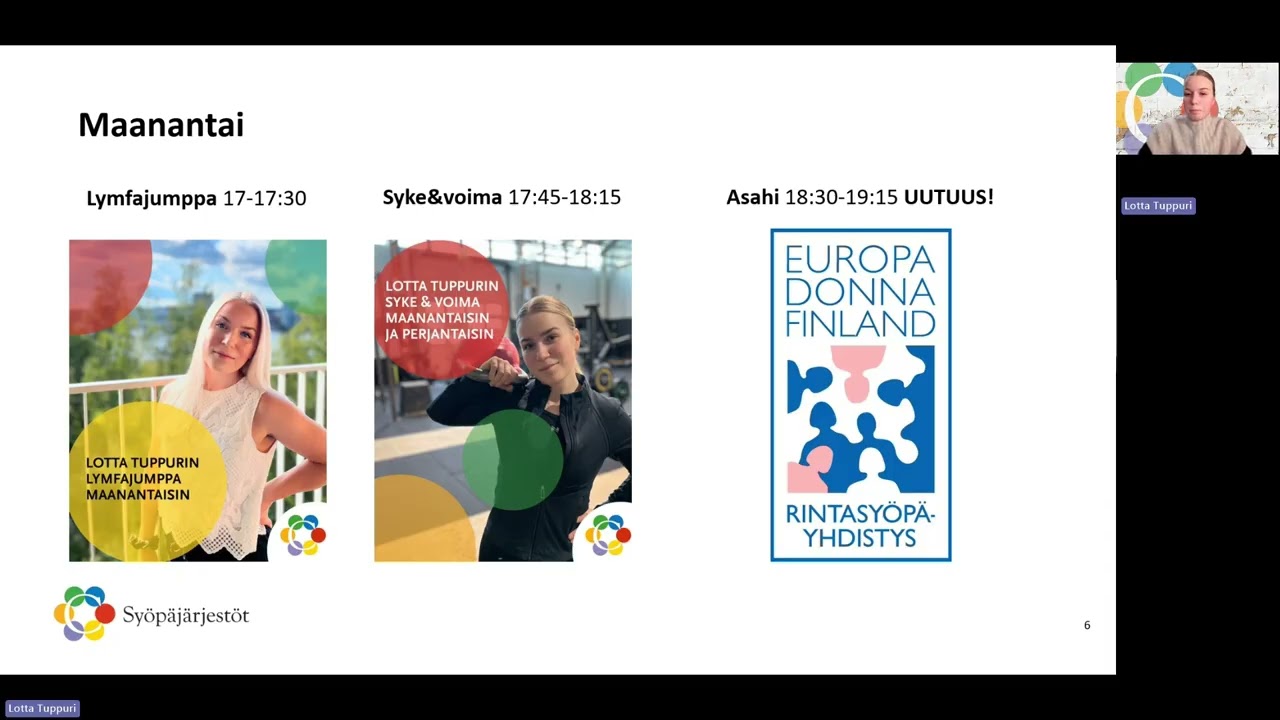 Etäliikunnan kevätkausi 2026