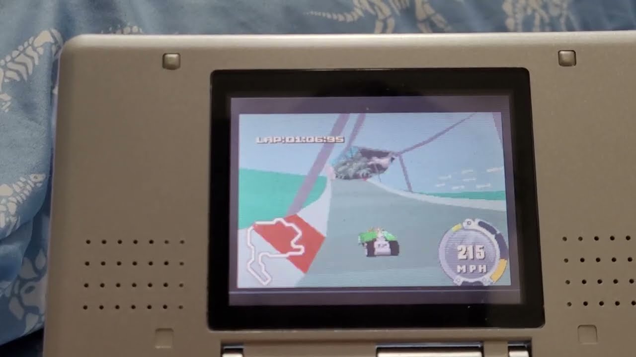 Hot Wheels Stunt Track Challenge GBA Monsters Of The Deep 1:14.86