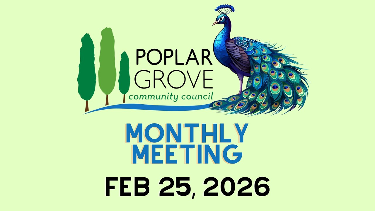 Poplar Grove Community Council Meeting February 2026