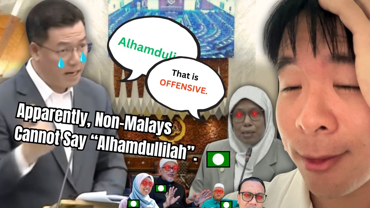 Apparently, Non Malays Cannot Say Alhamdulillah
