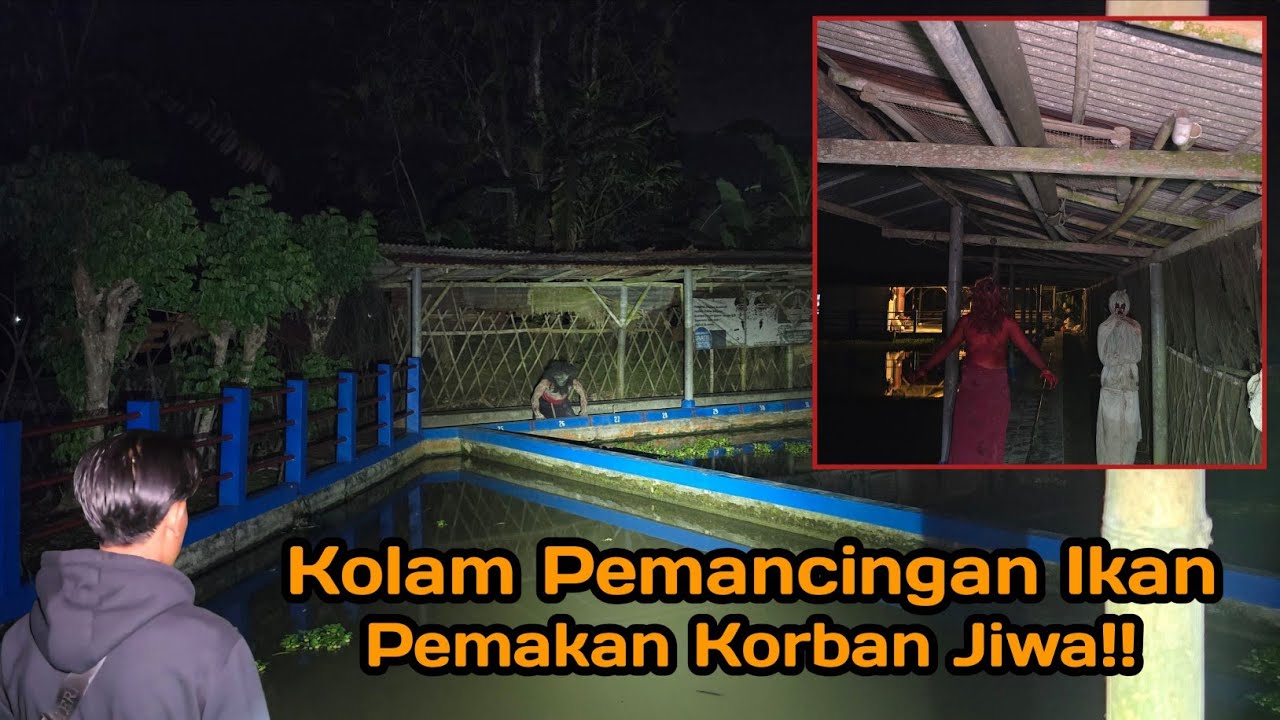 🔴SEDANG RAMAI‼️KOLAM PEMANCINGAN PEMAKAN KORBAN MANUSIA 