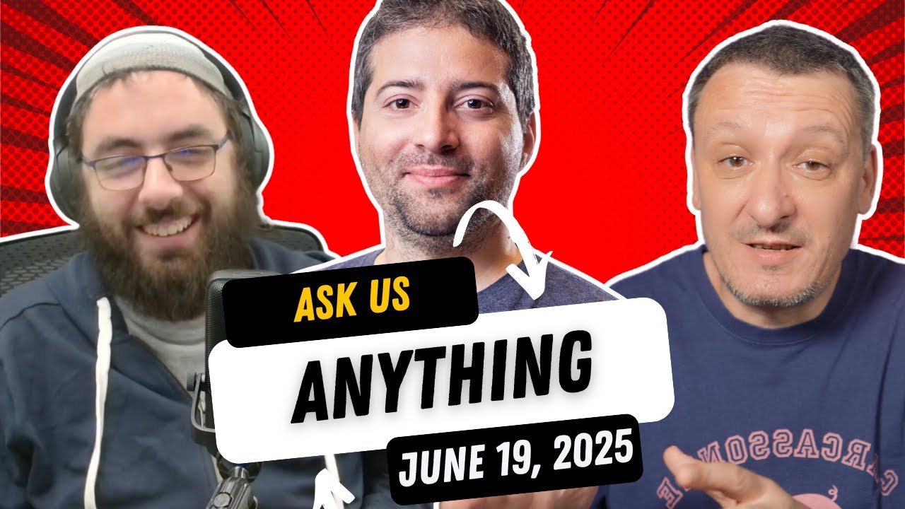 Ep25 - Ask Me Anything About Anything with Kostis Kapelonis and Scott Rosenberg