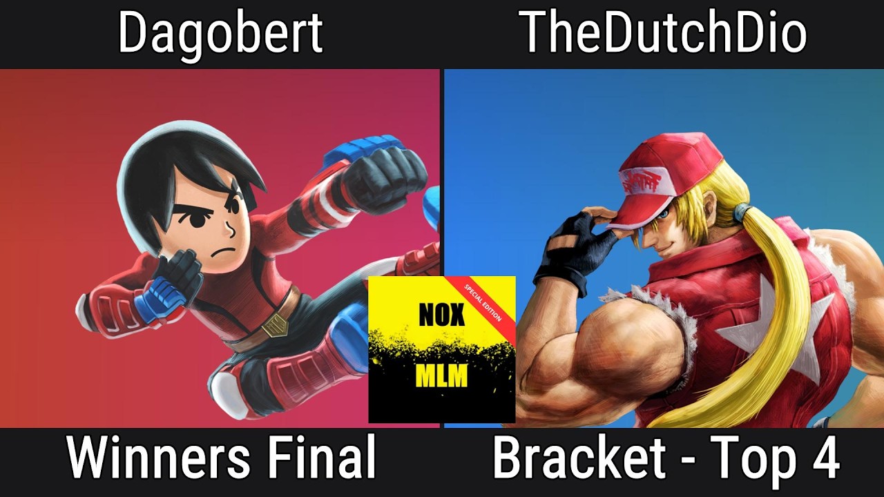 Level up: Raise the Curtain: Dagobert (Mii Brawler) vs TheDutchDio (Terry) Winners Final