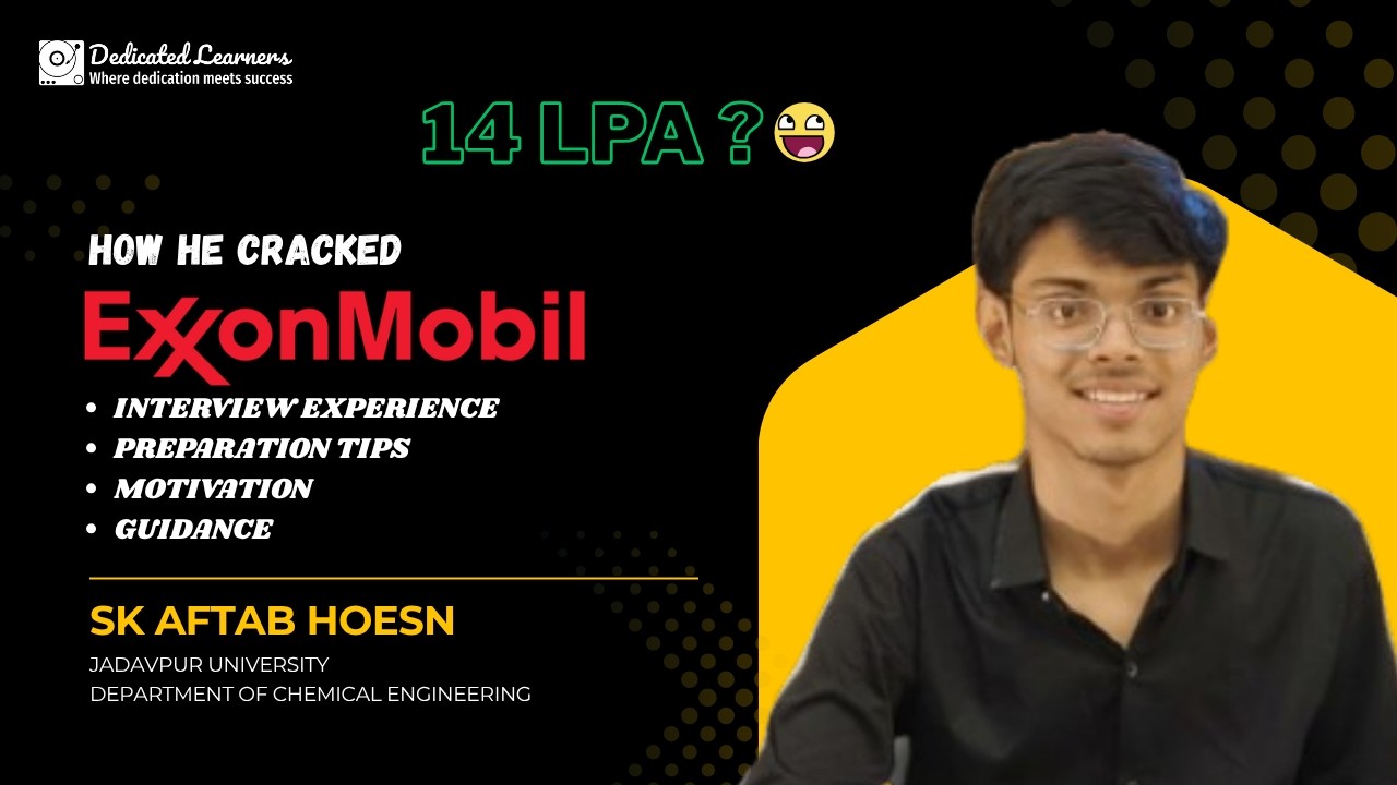 ExxonMobil Interview Experience | Placement Journey | SK Aftab Hosen | #exxonmobil #placement