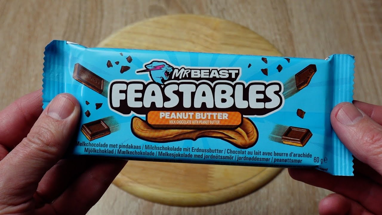 Mr Beast Feastables Peanut Butter Chocolate 🍫 Eine leckere Schokolade ? 🤔