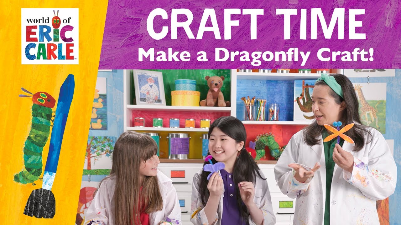 Make a Dragonfly | Crafts & Activities | The World of Eric Carle