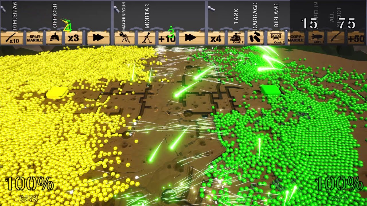Trench War 24 - Marble Game