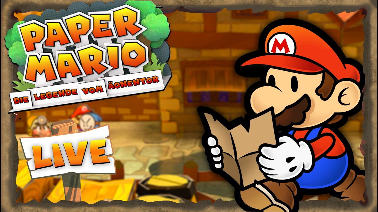 LIVE: AUFGABEN in Rohlingen erfüllen und vieles mehr! | Paper Mario: the Thousand Year Door🗺️