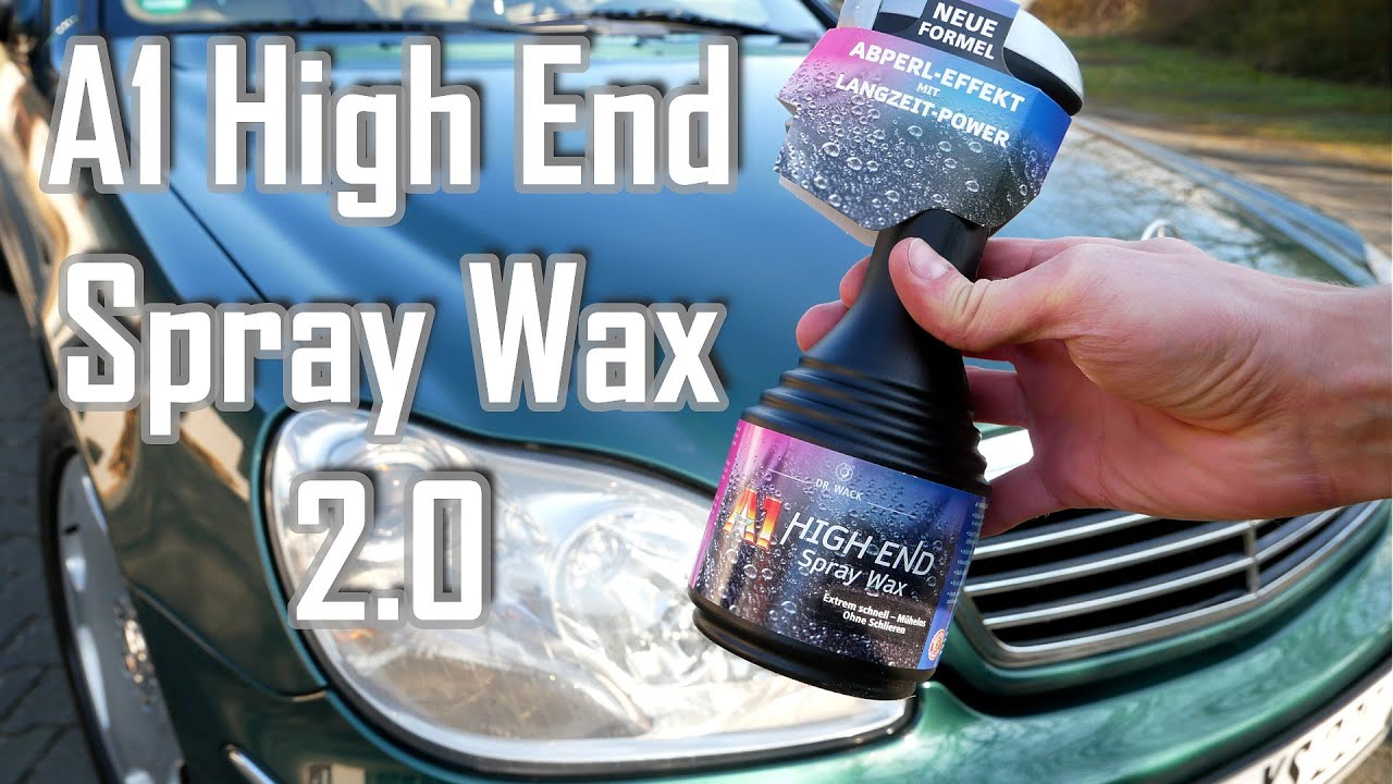 Dr. Waxk A1 High End Spray Wax || Die neue Version vom Spray Wax im Test