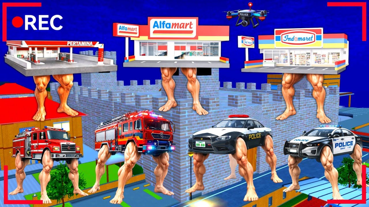 CCTV Rekam ANOMALI PERTAMINA, ALFAMART, INDOMARET, MOBIL Di Dunia Sakura 😱 | Sakura School Simulator