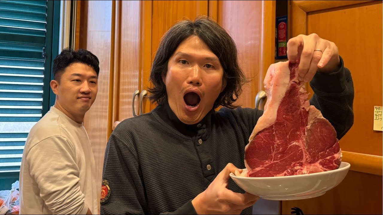 이탈리아 피렌체출신 최고 미슐랭 1스타 요리사에게 T-Bone 스테이크를 묻다