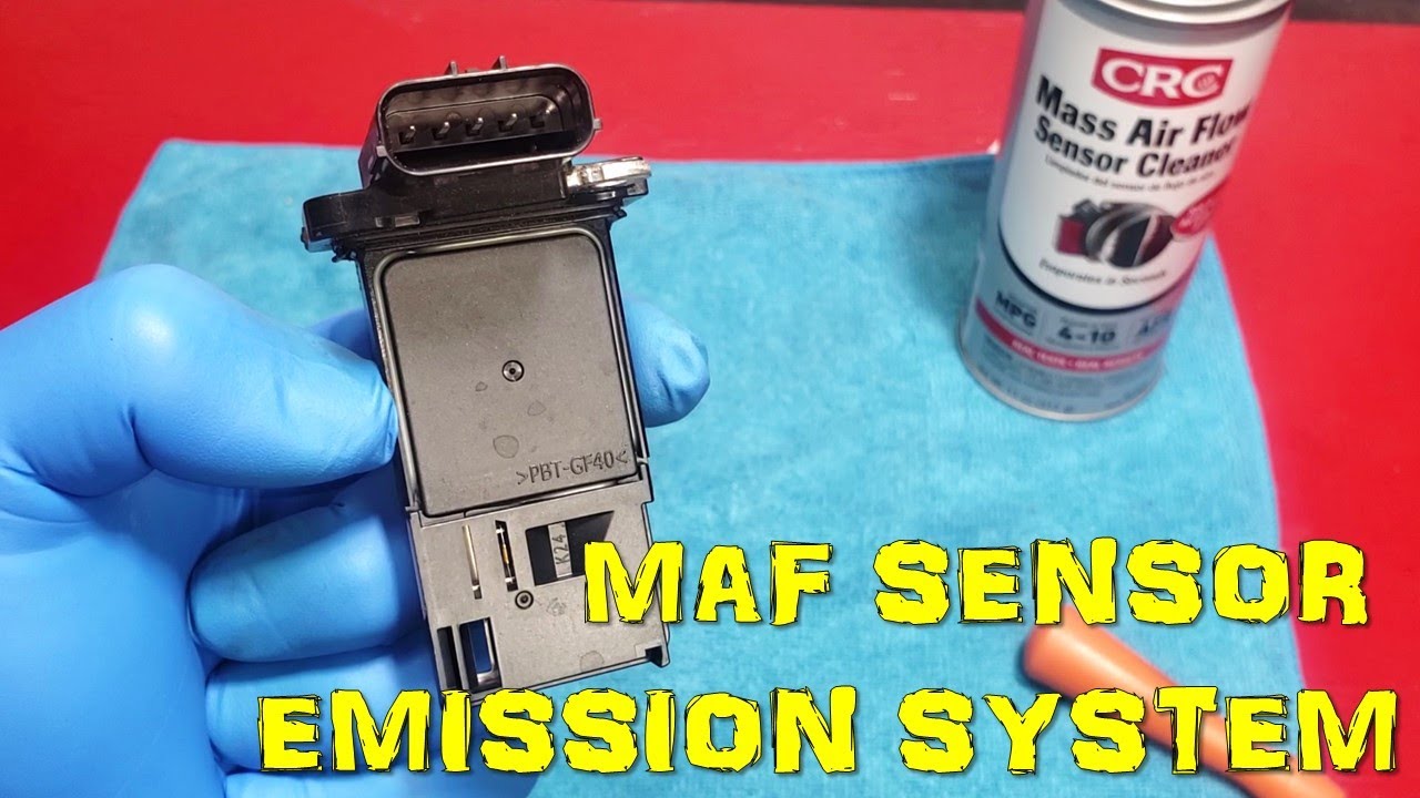 Limpieza Sensor MAF, Honda Civic. Emission System Check Engine Light ON. MAF Sensor Cleaning.
