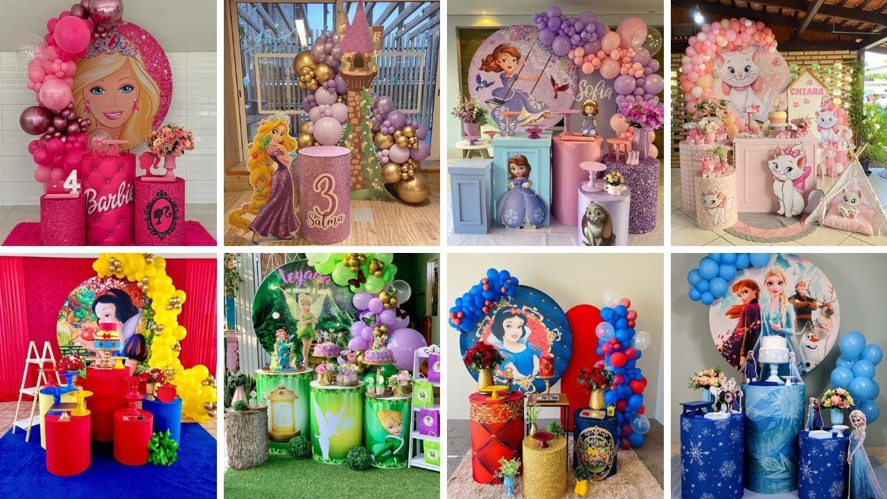 DECORAÇÃO DE FESTA PARA MENINAS 2025 | AS FESTAS QUE MAIS BOMBARAM EM 2025 #party #decoraçãodefesta