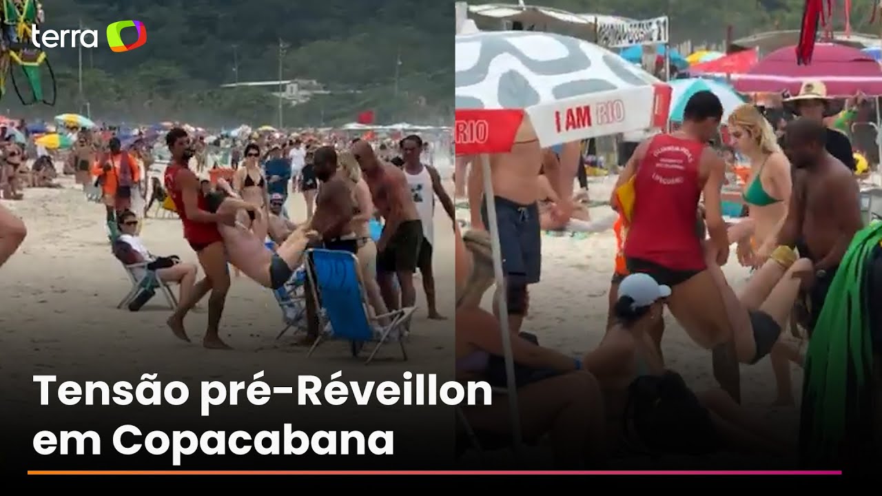 Copacabana sob risco: mar em ressaca tem afogamento e alerta de autoridades