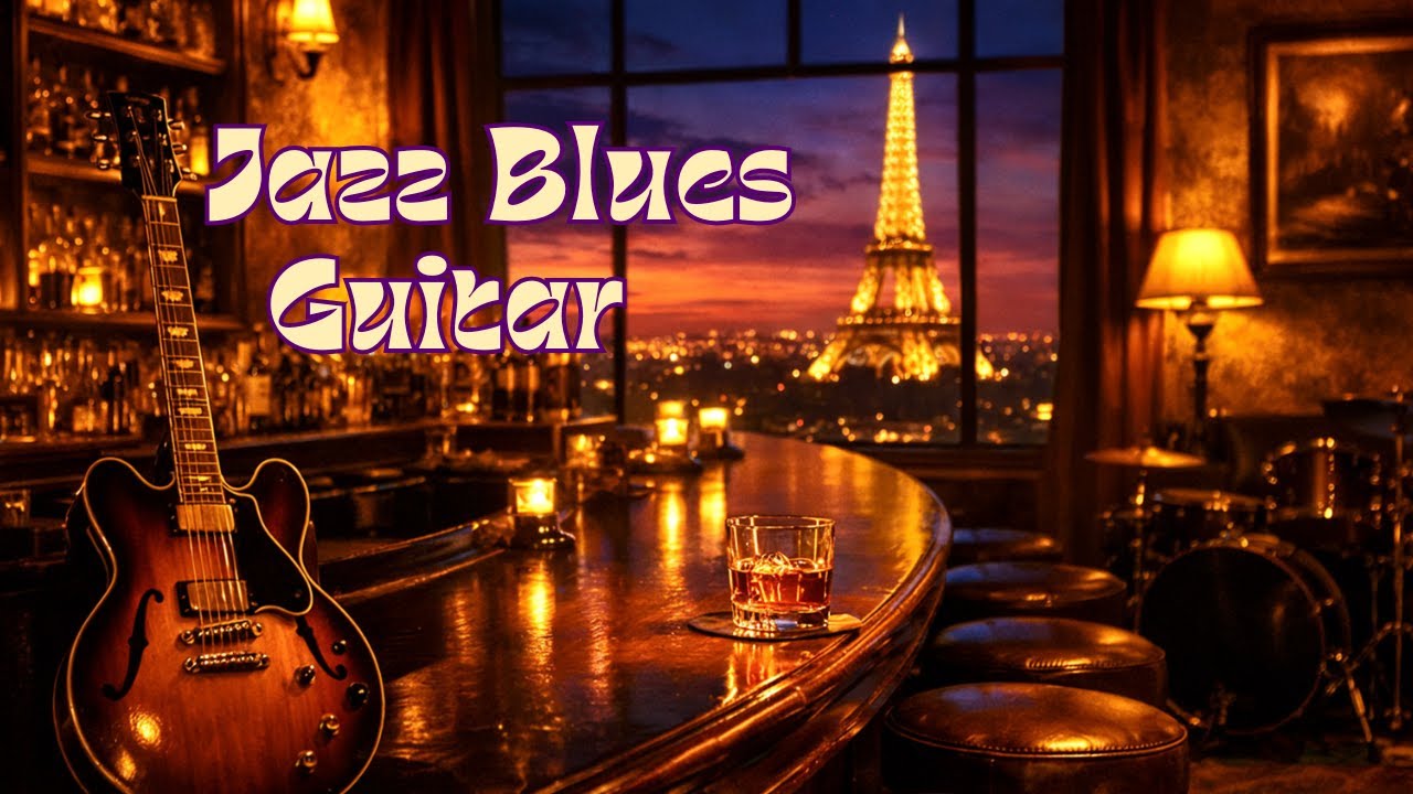 Jazz Blues Guitar — Late Night Lounge Mood 🌙