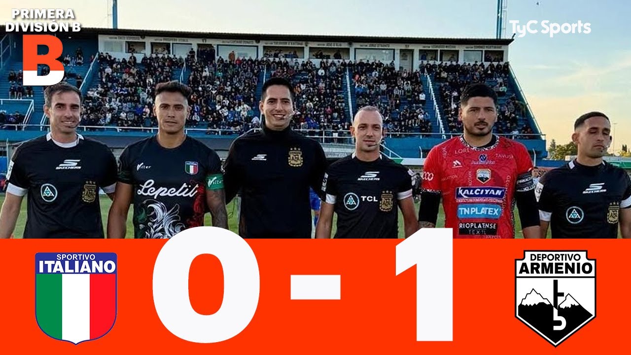 Sportivo Italiano 0-1 Deportivo Armenio | Primera Divisi&oacute;n B | Reducido (Cuartos de Final - Ida)