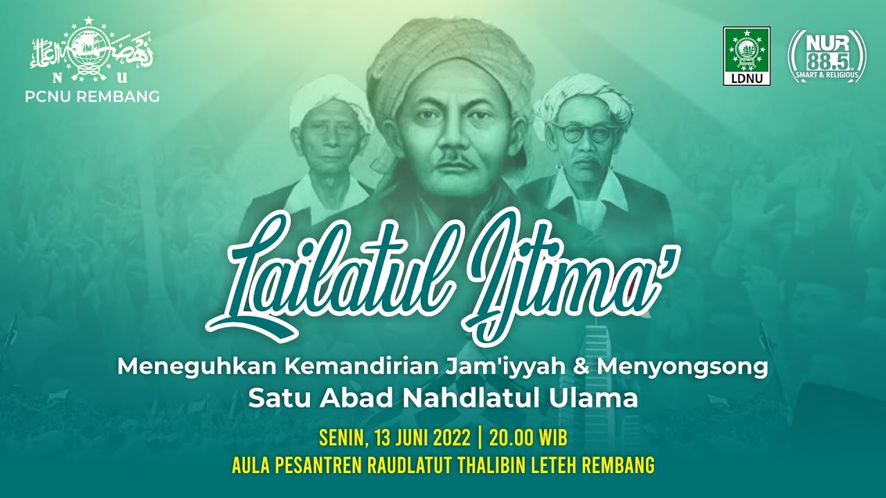 Lailatul Ijtima' Nahdlatul Ulama Kabupaten Rembang