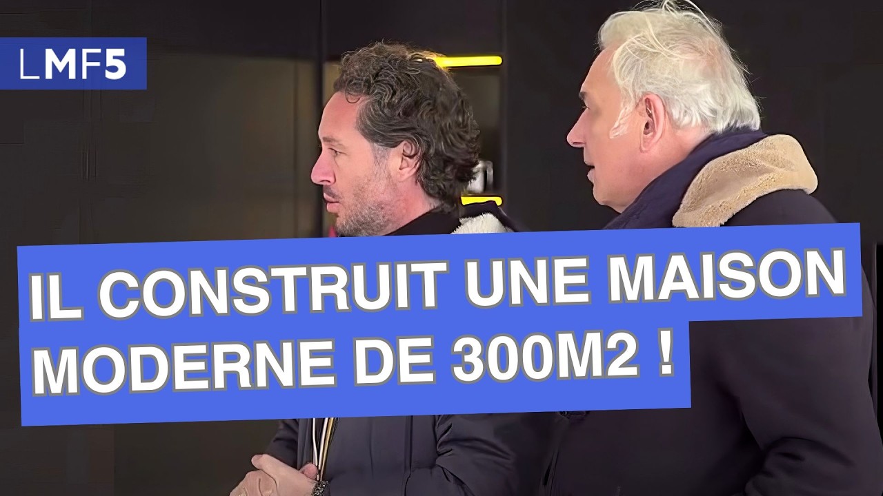 Un architecte construit une maison moderne de 300m2 ! - LMF5