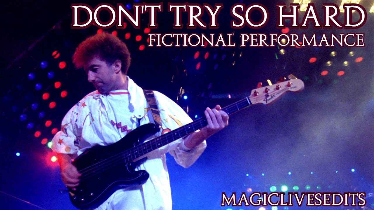 Queen - Don't Try So Hard | Fictional Live Remix