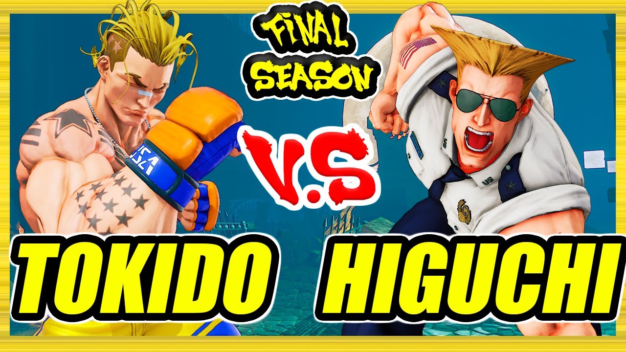 SFV CE 🔥 Tokido (Luke) vs Higuchi (Guile) 🔥 Battle Lounge 🔥 Street Fighter 5