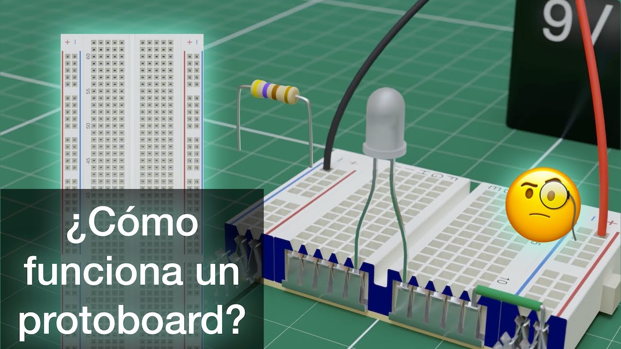 &iquest;C&oacute;mo funciona un protoboard?